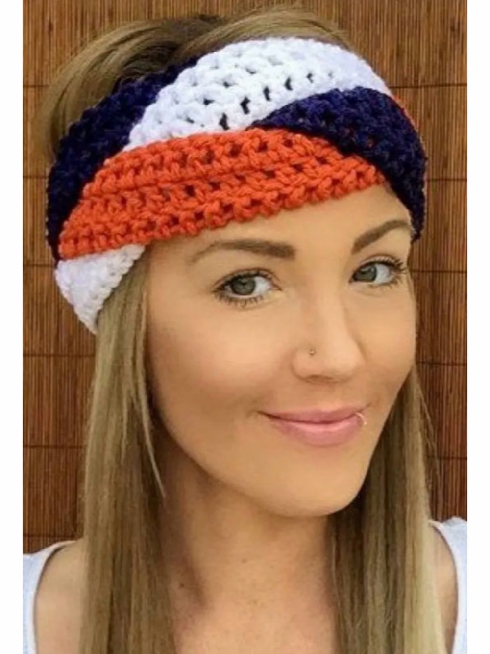 Handmade Knit Crochet Headband